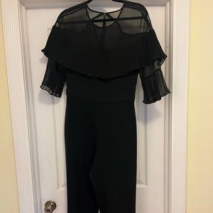 Formal Black Jumpsuit from Anthro